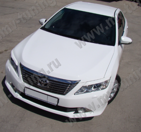 Накладки на фары (реснички) для Toyota Camry XV50 (2012-2014) купить недорого с доставкой в Саров
