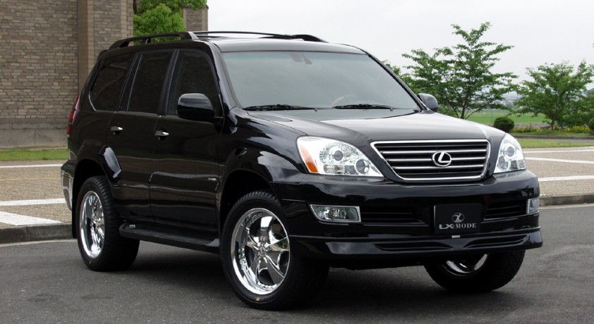 Накладка на передний бампер "Lx-Mode" Lexus GX 470 купить недорого с доставкой в Саров