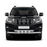 Защита переднего бампера двойная с пластинами d63/63мм (НПС) TOYOTA LAND CRUISER PRADO 150 (2017-н.в.) купить недорого с доставкой в Саров