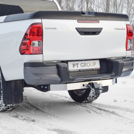 ТСУ /съемный квадрат/ с НЕРЖ накладкой TOYOTA Hilux 2015- / JAC T6 2015- / JAC T8 2023- купить недорого с доставкой в Саров