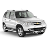 Рейлинги (Серебристый муар) "Усиленный" CHEVROLET Niv@ 2002-2020/ L@DA Niv@ 2020-/ L@DA NIV@ Travel 2021- купить недорого с доставкой в Саров