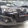 Защита радиатора "Standart" Great Wall Hover H3 (2010-2014) чёрная купить недорого с доставкой в Саров