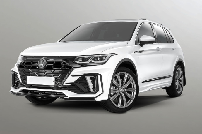 Накладки на двери Volkswagen Tiguan (2020-н.в.) купить недорого с доставкой в Саров