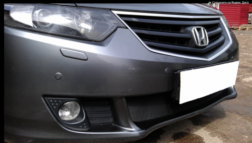 Защита радиатора "Standart" Honda Accord (2008-2011) чёрная купить недорого с доставкой в Саров