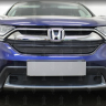 Защита радиатора "Standart" Honda CR-V (2016-2020) верх, чёрная купить недорого с доставкой в Саров