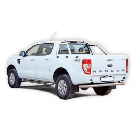 Защитная дуга багажника (d63,5) для Ford Ranger (2011-2015)(Нерж. Сталь) купить недорого с доставкой в Саров
