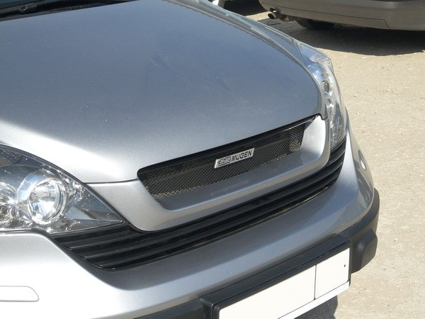 Решетка радиатора (сетка в комплекте) "MUGEN Style" для Honda CR-V (2007-2009) купить недорого с доставкой в Саров