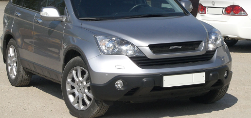 Решетка радиатора (сетка в комплекте) "MUGEN Style" для Honda CR-V (2007-2009) купить недорого с доставкой в Саров