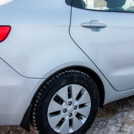 Защитные накладки на арки "АртФорм" для Kia Rio (2011-2015 г.в.), седан купить недорого с доставкой в Саров
