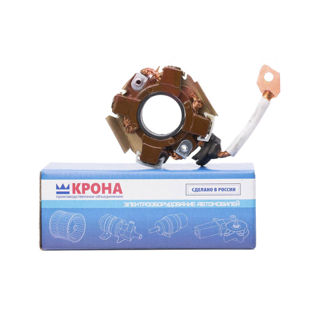 Щеточный узел B@3 2110-2115 (старого образца) корпус текстолит на стартеры ЗиТ, пр-во Крона купить недорого с доставкой в Саров