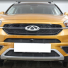 Защита радиатора "Standart" Chery Tiggo 7 (2016-2020) верх, чёрная купить недорого с доставкой в Саров